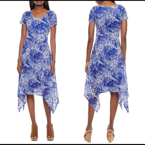 Roni Nicole Dresses & Skirts - ⭐️4/$40 SALE RONI NICOLE asymmetrical dress. 14W ⭐️HOST PICK⭐️